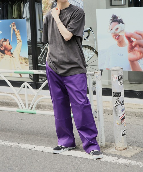 Dickies(ディッキーズ)の「【Dickies】ストレッチツイルダブルニーイージーパンツ 3178-4231(その他パンツ・メンズ・ベージュ/ブラック/オリーブ/ネイビー/アイボリー/マルチ/パープル・L/M/XL)」の10枚目の写真