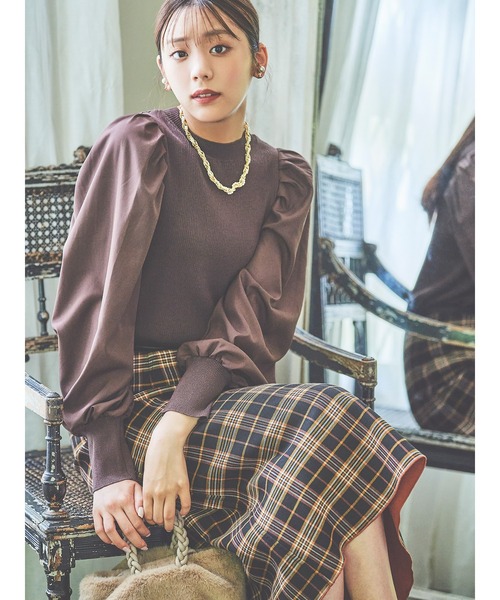 Te chichi（テチチ）の「チェックリバーシブルスカート（スカート・レディース・ブラック/グリーン/ブラウン・SMALL/MEDIUM）」の9枚目の写真