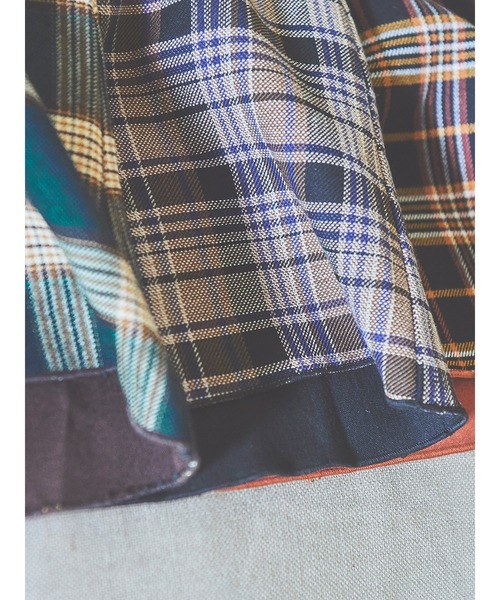 Te chichi（テチチ）の「チェックリバーシブルスカート（スカート・レディース・ブラック/グリーン/ブラウン・SMALL/MEDIUM）」の11枚目の写真