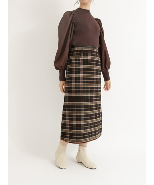 Te chichi（テチチ）の「チェックリバーシブルスカート（スカート・レディース・ブラック/グリーン/ブラウン・SMALL/MEDIUM）」の22枚目の写真