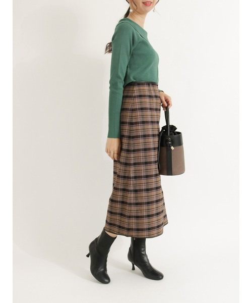 Te chichi（テチチ）の「チェックリバーシブルスカート（スカート・レディース・ブラック/グリーン/ブラウン・SMALL/MEDIUM）」の15枚目の写真