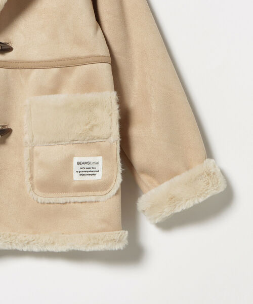 BEAMS mini(ビームスミニ)の「BEAMS mini / フェイクムートン コート(90~150cm)(ムートンコート・キッズ・ブラウン系その他・150/120/90/130/110/140/100)」の19枚目の写真