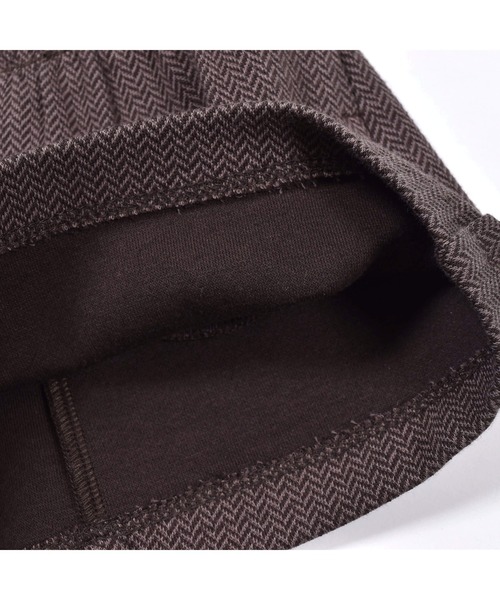 BeBe（ベベ）の「BeBe/ヘリンボンジャガードヒラミニパンツ(90~150cm)（その他パンツ・キッズ・ブラック系その他/ブラウン系その他・140/130/150/120/100/110/90）」の13枚目の写真