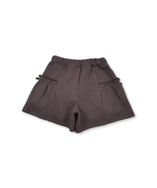 BeBe（ベベ）の「BeBe/ヘリンボンジャガードヒラミニパンツ(90~150cm)（その他パンツ・キッズ・ブラック系その他/ブラウン系その他・140/130/150/120/100/110/90）」の5枚目の写真