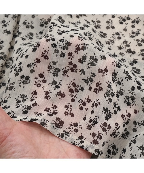 flower(フラワー)の「シックティアードスカート(スカート・レディース・ブラック/アイボリー・FREE)」の18枚目の写真