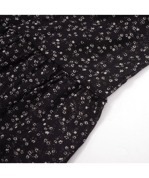 flower(フラワー)の「シックティアードスカート(スカート・レディース・ブラック/アイボリー・FREE)」の20枚目の写真