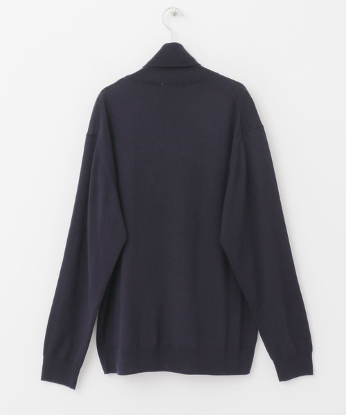 URBAN RESEARCH DOORS（アーバンリサーチドアーズ）の「ハーモニータートルネックニット（ニット/セーター・メンズ・グリーン/ベージュ系その他/ネイビー/チャコールグレー・MEDIUM/LARGE）」の12枚目の写真