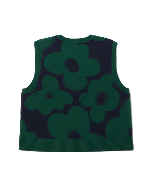 atmos pink(アトモスピンク)の「atmos pink フラワーニットベスト / アトモスピンク フラワーニットベスト(ベスト・レディース・オレンジ/グリーン/ピンク・S/L)」の14枚目の写真