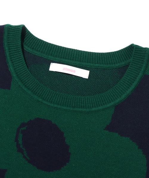 atmos pink(アトモスピンク)の「atmos pink フラワーニットベスト / アトモスピンク フラワーニットベスト(ベスト・レディース・オレンジ/グリーン/ピンク・S/L)」の15枚目の写真