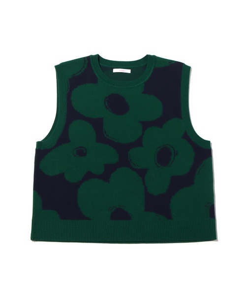 atmos pink(アトモスピンク)の「atmos pink フラワーニットベスト / アトモスピンク フラワーニットベスト(ベスト・レディース・オレンジ/グリーン/ピンク・S/L)」の16枚目の写真