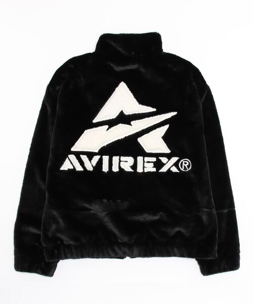AVIREX（アヴィレックス）の「≪直営店限定≫A-STAR エコファージャケット（その他アウター・レディース・ホワイト/ブラック・M/L）」の4枚目の写真