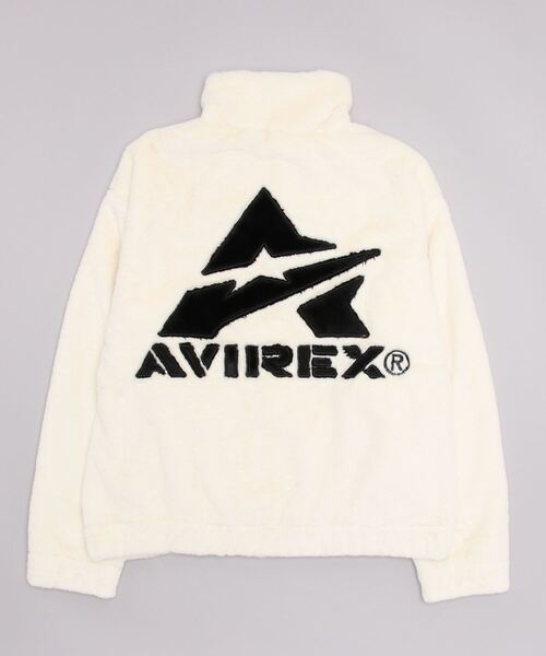 AVIREX（アヴィレックス）の「≪直営店限定≫A-STAR エコファージャケット（その他アウター・レディース・ホワイト/ブラック・M/L）」の3枚目の写真