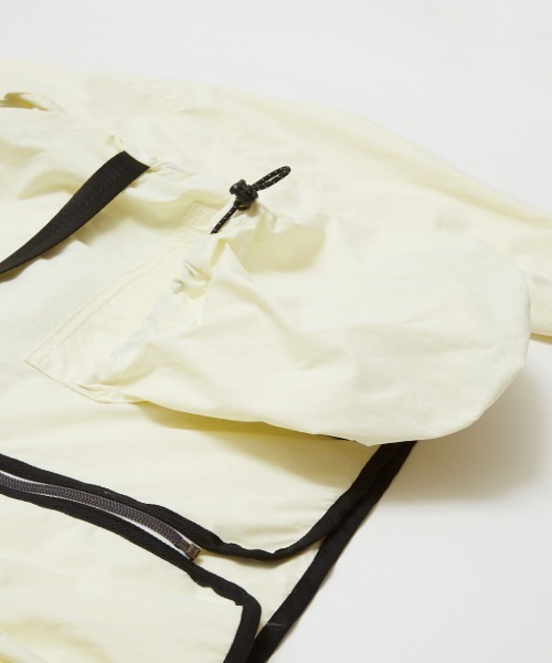 bal(バル)の「【2023春夏】REMOVABLE SLEEVE UTILITY JACKET(ナイロンジャケット・メンズ・アイボリー/ブラック・MEDIUM/LARGE/X-LARGE)」の13枚目の写真