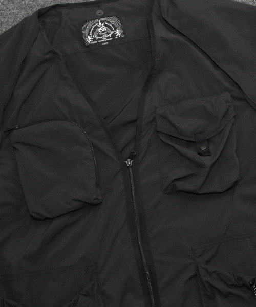 bal(バル)の「【2023春夏】REMOVABLE SLEEVE UTILITY JACKET(ナイロンジャケット・メンズ・アイボリー/ブラック・MEDIUM/LARGE/X-LARGE)」の20枚目の写真
