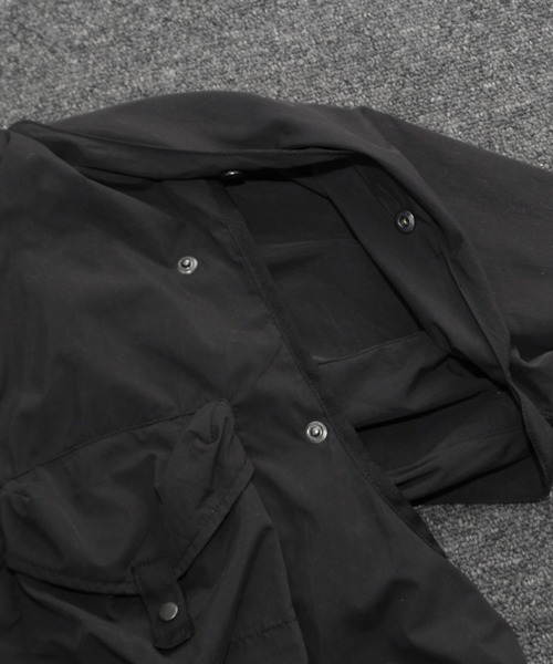 bal(バル)の「【2023春夏】REMOVABLE SLEEVE UTILITY JACKET(ナイロンジャケット・メンズ・アイボリー/ブラック・MEDIUM/LARGE/X-LARGE)」の21枚目の写真