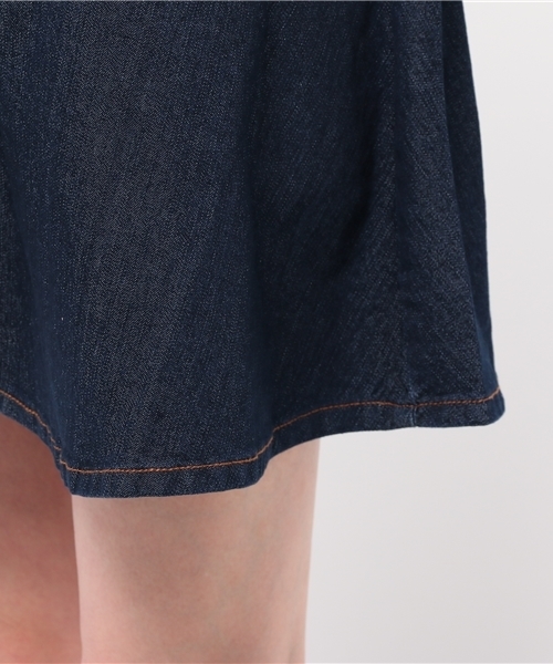 one after another NICE CLAUP(ワンアフターアナザーナイスクラップ)の「【ナイスクラップ】深Vネックジャンパースカート(ワンピース・レディース・ブルー/ネイビー/ブラック・FREE)」の13枚目の写真