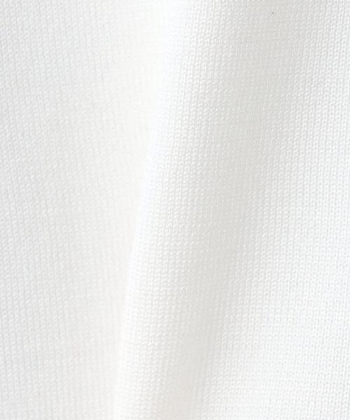 UNITED ARROWS（ユナイテッドアローズ）の「P/SILK ショート ニット（ニット/セーター・レディース・ブラック/オフホワイト・FREE）」の15枚目の写真