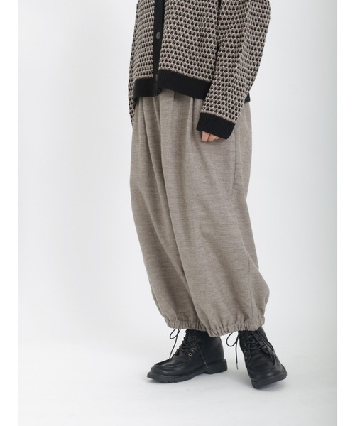 Samansa Mos2（サマンサ モスモス）の「バルーンパンツ（その他パンツ・レディース・グレー/ブラウン/ベージュ/キナリ・ﾌﾘ-）」の20枚目の写真