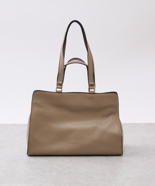 RIVE DROITE（リヴドロワ）の「A4サイズでオフィスにも使える/レザーA4トート（トートバッグ・レディース・オフホワイト/グレー系その他・FREE）」の15枚目の写真