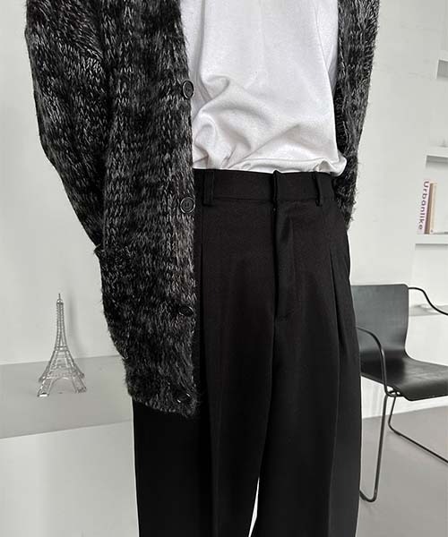 ASCLO（エジュクロ）の「ASCLO  Mohair Brush Cardigan（カーディガン/ボレロ・メンズ・ブラック・FREE）」の15枚目の写真