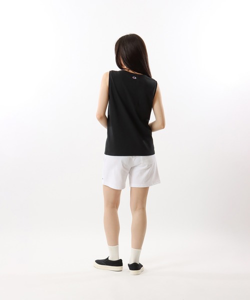 Champion（チャンピオン）の「【Champion/チャンピオン】レディース スリーブレスシャツ（Tシャツ/カットソー・レディース・ライトピンク/ブラック/グレー/ベージュ系その他3/ホワイト/グリーン系その他・MEDIUM/LARGE）」の12枚目の写真