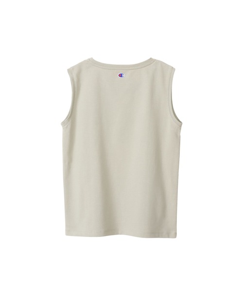 Champion（チャンピオン）の「【Champion/チャンピオン】レディース スリーブレスシャツ（Tシャツ/カットソー・レディース・ライトピンク/ブラック/グレー/ベージュ系その他3/ホワイト/グリーン系その他・MEDIUM/LARGE）」の10枚目の写真