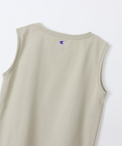 Champion（チャンピオン）の「【Champion/チャンピオン】レディース スリーブレスシャツ（Tシャツ/カットソー・レディース・ライトピンク/ブラック/グレー/ベージュ系その他3/ホワイト/グリーン系その他・MEDIUM/LARGE）」の19枚目の写真