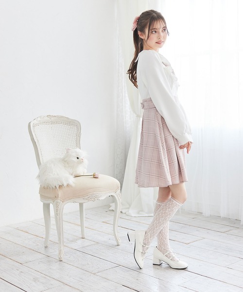 DearMyLoveRose(ディアマイラブローズ)の「丸襟フリルリボンワンピース(ワンピース・レディース・ブラック系その他/グレー/グレー系その他/ブラック/ベビーピンク/ピンク系その他・MEDIUM/XX-LARGE/LARGE/X-LARGE)」の10枚目の写真