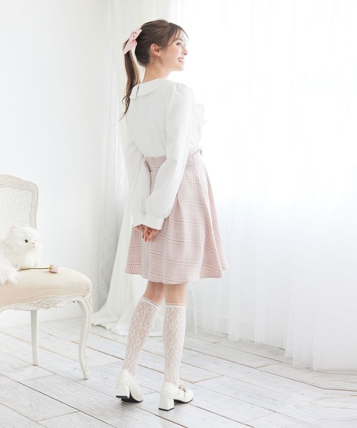 DearMyLoveRose(ディアマイラブローズ)の「丸襟フリルリボンワンピース(ワンピース・レディース・ブラック系その他/グレー/グレー系その他/ブラック/ベビーピンク/ピンク系その他・MEDIUM/XX-LARGE/LARGE/X-LARGE)」の11枚目の写真