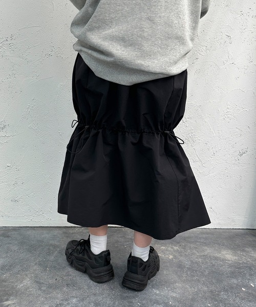 セール】ドローコードロングスカート【ZOZOTOWN限定アイテム