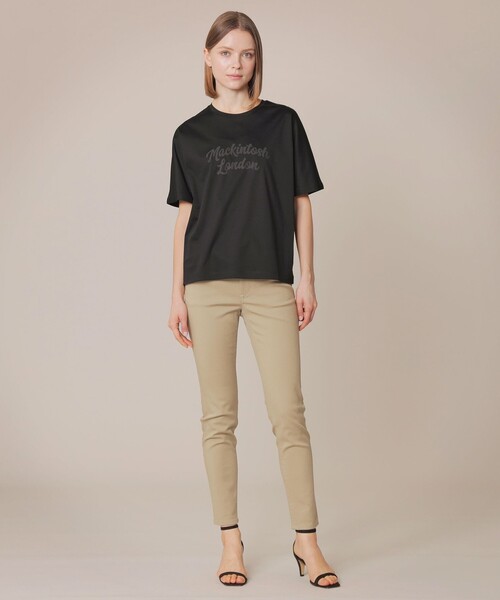 MACKINTOSH LONDON（マッキントッシュ ロンドン）の「ロゴプリントTシャツ（Tシャツ/カットソー・レディース・ブラック/ブルー系その他2/オフホワイト・38）」の10枚目の写真