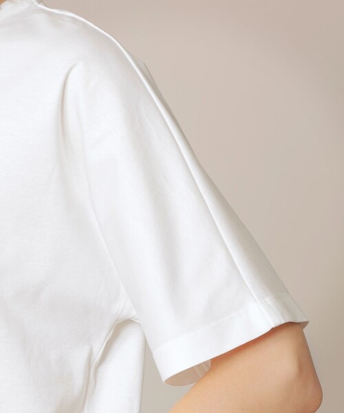 MACKINTOSH LONDON（マッキントッシュ ロンドン）の「ロゴプリントTシャツ（Tシャツ/カットソー・レディース・ブラック/ブルー系その他2/オフホワイト・38）」の4枚目の写真