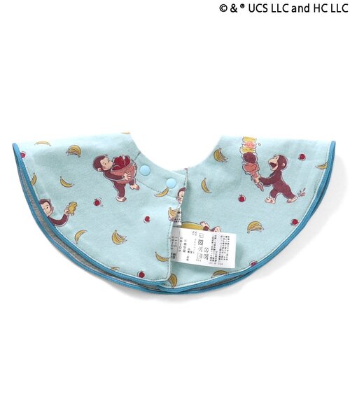 セール】おさるのジョージ スタイ/ロンパスセット（スタイ