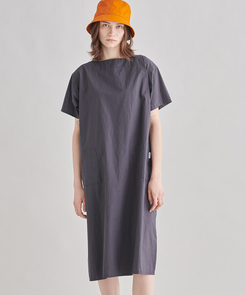 ORCIVAL（オーシバル）の「ORCIVAL | 〈別注〉ボートネックワンピース WOMEN（ワンピース・レディース・ダークネイビー/チャコール・1）」の5枚目の写真