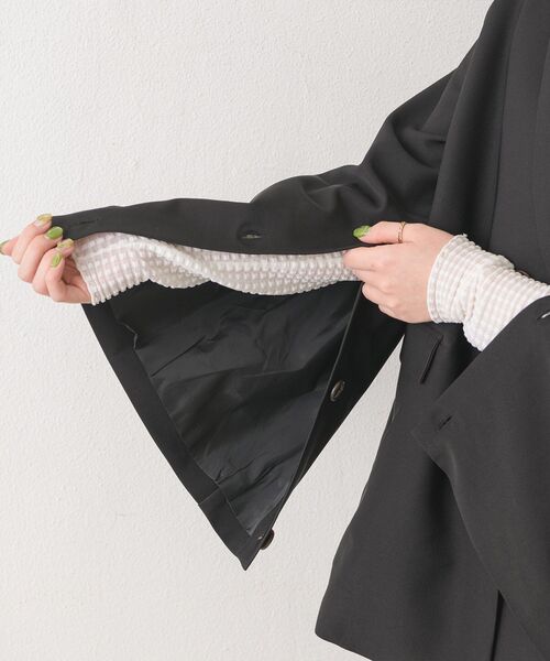 RETRO GIRL（レトロガール）の「スリーブ釦テーラーJK（その他アウター・レディース・ナチュラル/ブラック/ベージュ/ブラウン系その他2・FREE）」の15枚目の写真