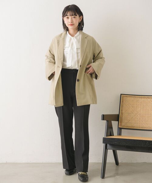 RETRO GIRL（レトロガール）の「スリーブ釦テーラーJK（その他アウター・レディース・ナチュラル/ブラック/ベージュ/ブラウン系その他2・FREE）」の18枚目の写真