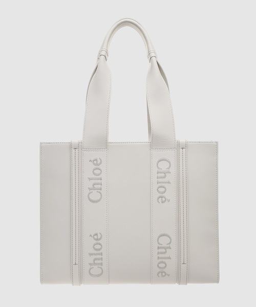 Chloe(クロエ)の「WOODY /MEDIUM TOTE BAG ミディアムトートバッグ(トートバッグ・レディース・ホワイト・FREE)」の5枚目の写真