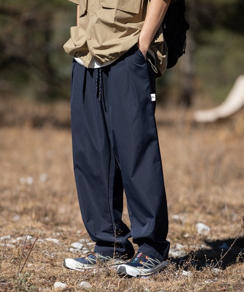 HOOK（フック）の「【HOOK】軽量素材ストレートパンツ（その他パンツ・メンズ・ネイビー/ベージュ・XXL/XL/M/L）」の2枚目の写真