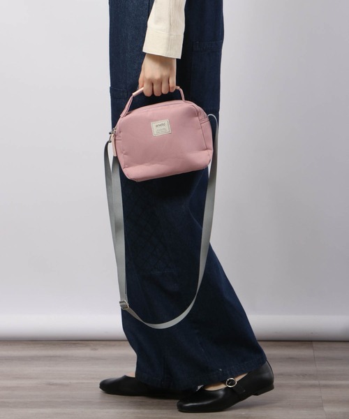 anelloGRANDE motte ハンドル付きミニショルダーバッグ
