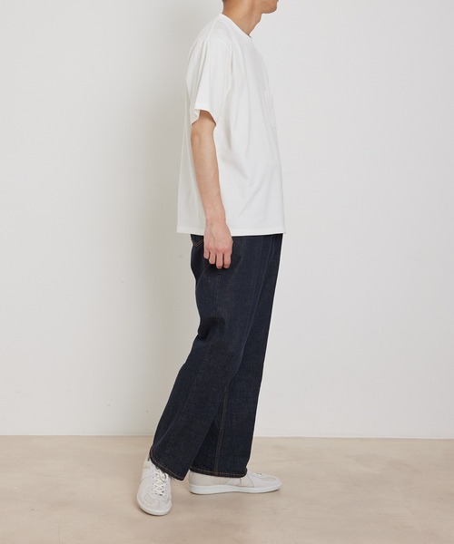 ADAM ET ROPE'（アダムエロペ）の「〈汗染み防止〉スエット ガード ベーシック ポケット Tシャツ（Tシャツ/カットソー・メンズ・ホワイト/ライトグリーン/グリーン系その他3・S/M/L）」の11枚目の写真