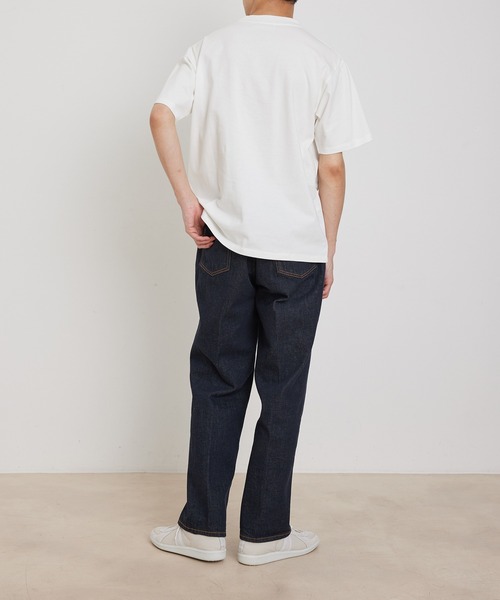 ADAM ET ROPE'（アダムエロペ）の「〈汗染み防止〉スエット ガード ベーシック ポケット Tシャツ（Tシャツ/カットソー・メンズ・ホワイト/ライトグリーン/グリーン系その他3・S/M/L）」の22枚目の写真