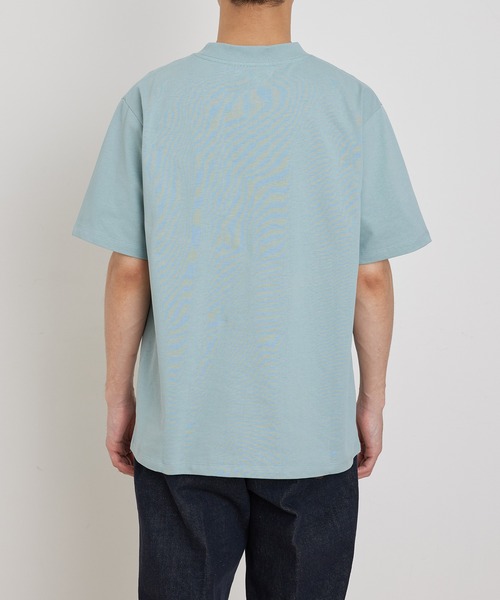 ADAM ET ROPE'（アダムエロペ）の「〈汗染み防止〉スエット ガード ベーシック ポケット Tシャツ（Tシャツ/カットソー・メンズ・ホワイト/ライトグリーン/グリーン系その他3・S/M/L）」の15枚目の写真