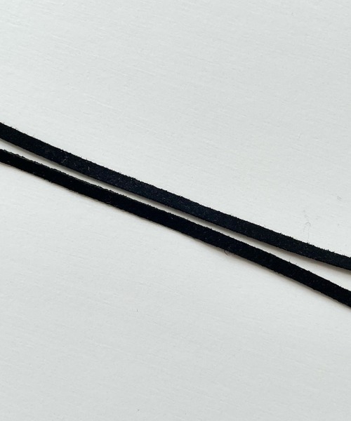 CANAL JEAN（キャナルジーン）の「Pt　フェイクスウェードチョーカー（チョーカー・レディース・シルバー・ONE SIZE）」の6枚目の写真