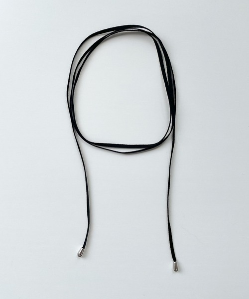 CANAL JEAN（キャナルジーン）の「Pt　フェイクスウェードチョーカー（チョーカー・レディース・シルバー・ONE SIZE）」の11枚目の写真