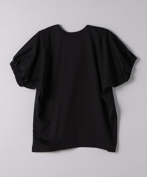 23ss✨ユナイテッドアローズ FINE/C ギャザーショートスリーブカットソー UNITED ARROWS（ユナイテッドアローズ）の「FINE/C ギャザー
