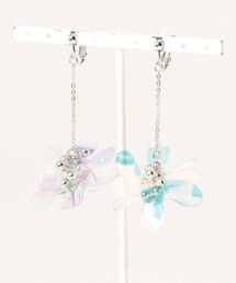 【Beauty bell】PVCフラワーイヤリング