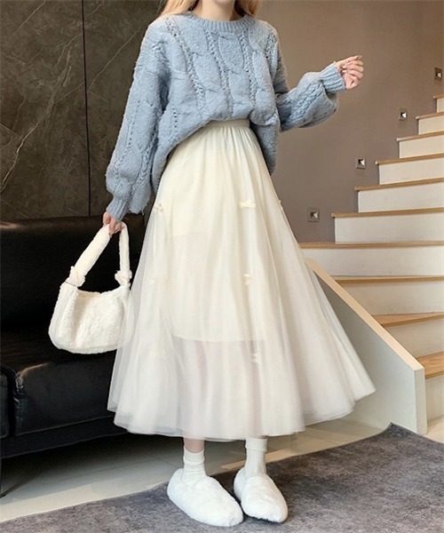 FREE STYLISTS（フリー スタイリスト）の「リボンチュールスカート