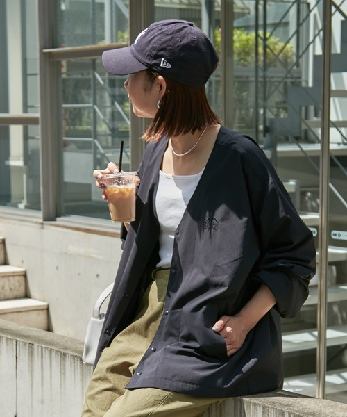 Franklin Climbing（フランクリンクライミング）の「【Franklin Climbing】 GEARWALK CARDIGAN L/S（シャツ/ブラウス・レディース・ホワイト系その他/ブラック/オリーブ・MEDIUM/LARGE）」の4枚目の写真