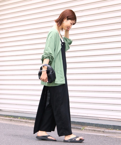 Franklin Climbing（フランクリンクライミング）の「【Franklin Climbing】 GEARWALK CARDIGAN L/S（シャツ/ブラウス・レディース・ホワイト系その他/ブラック/オリーブ・MEDIUM/LARGE）」の18枚目の写真