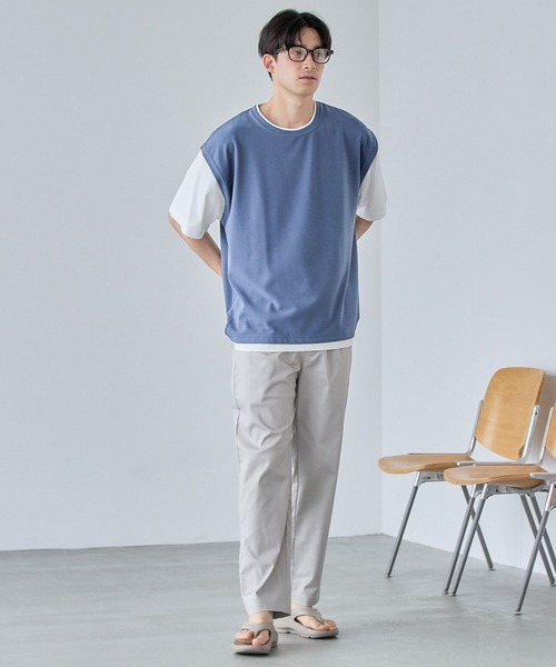 LAKOLE(ラコレ)の「SMOOTH チノスリムパンツ / 197599(チノパンツ・メンズ・ブラック/グレー/カーキ/アイボリー・SMALL/MEDIUM/LARGE/X-LARGE)」の19枚目の写真